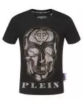 philipp plein tee shirt king qp plein gold line